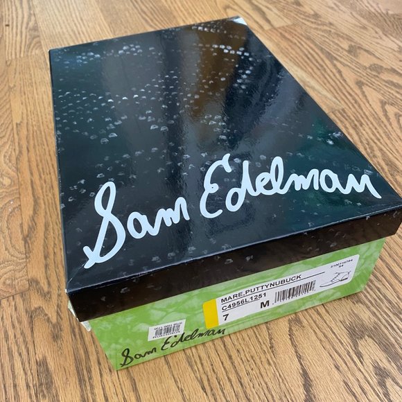 SAM EDELMAN MARE LEATHER ANKLE BOOT - Picture 3 of 3